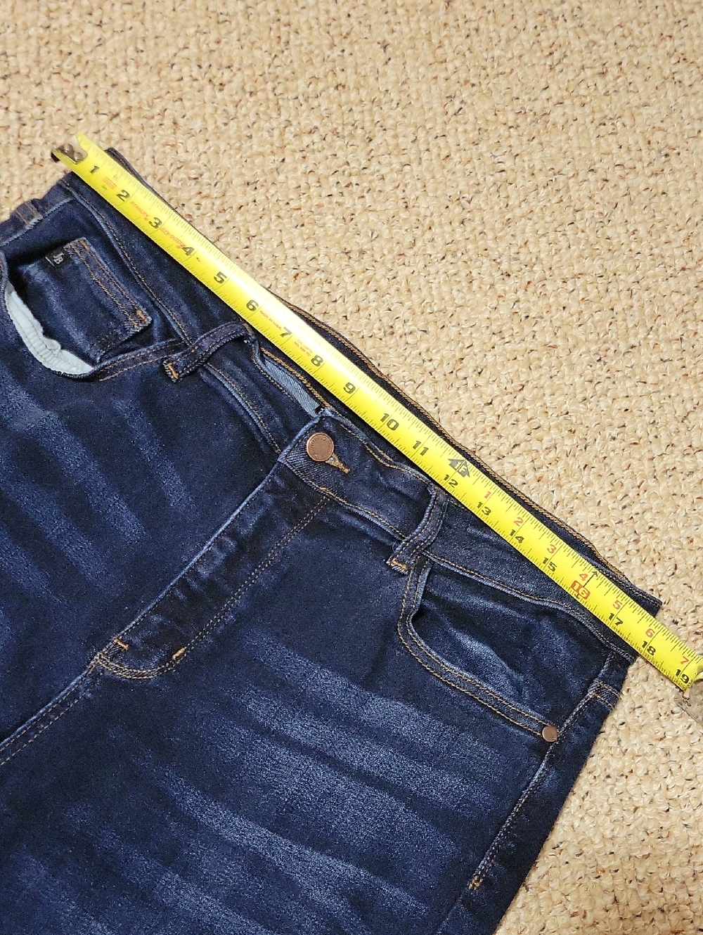 Judy Blue Deep Indigo Skinny Jeans Size 16W - Picture 11 of 11